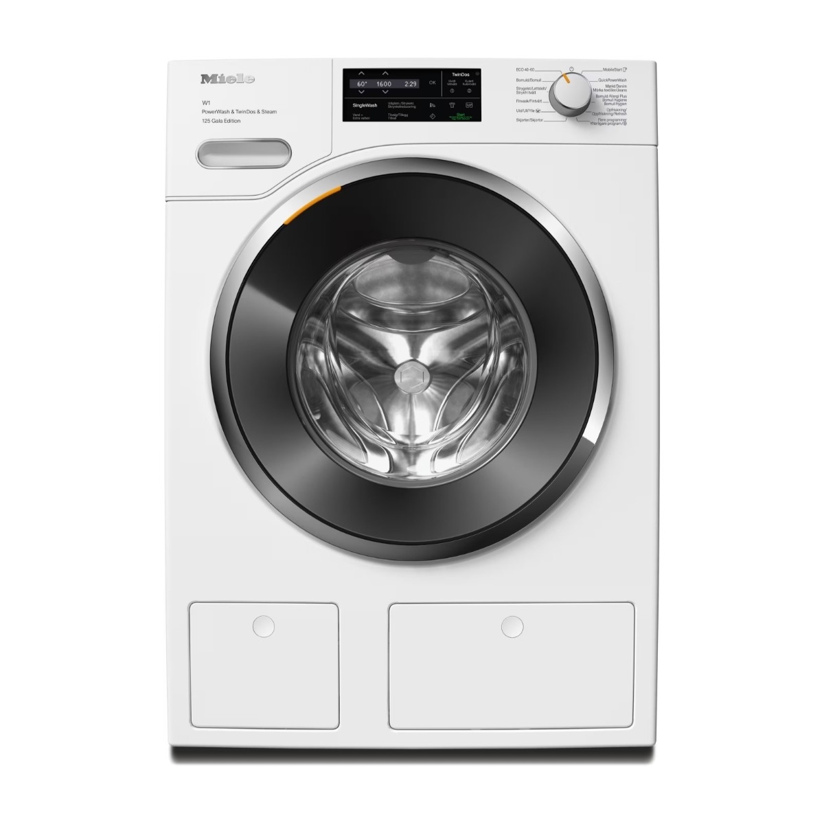 Miele W1 WWI880 WCS 125 Gala Edition tvättmaskin