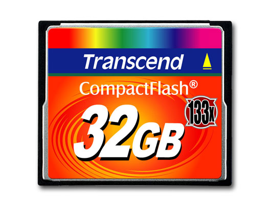 Compact Flash 32 GB Transcend 133X, bild 3