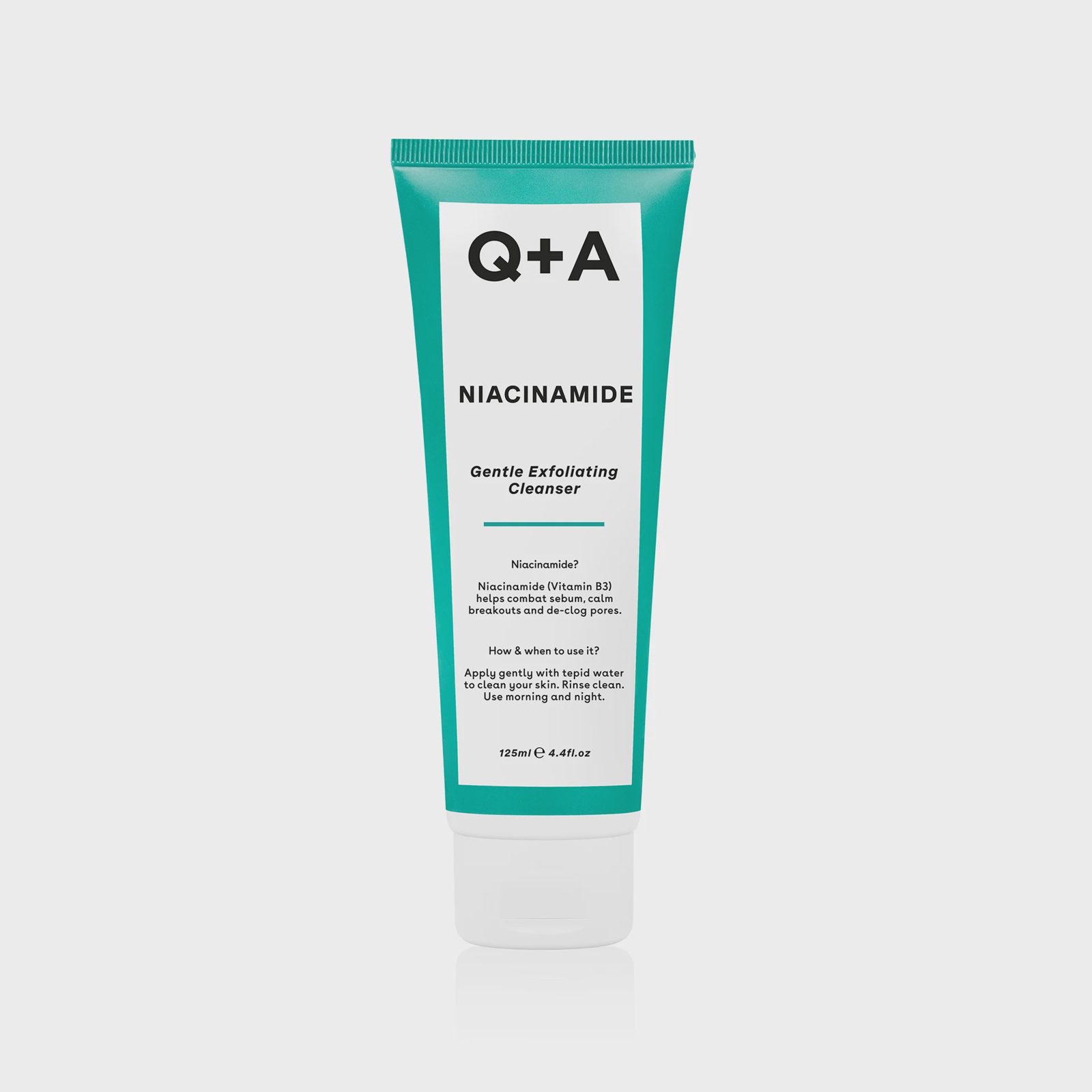 Q+A Niacinamide Gel Cleanser 125 ml