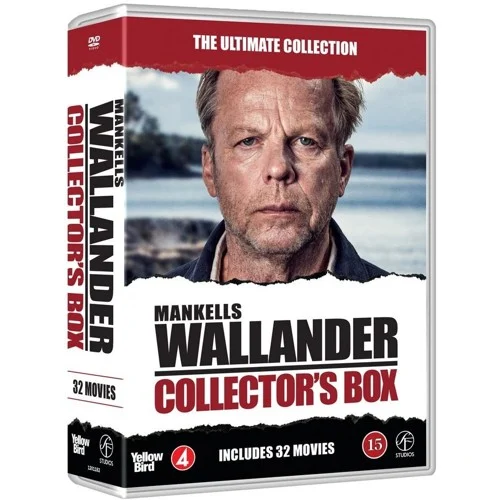 Wallander - Collector's Complete Box (32 movies) (22-disc) - DVD