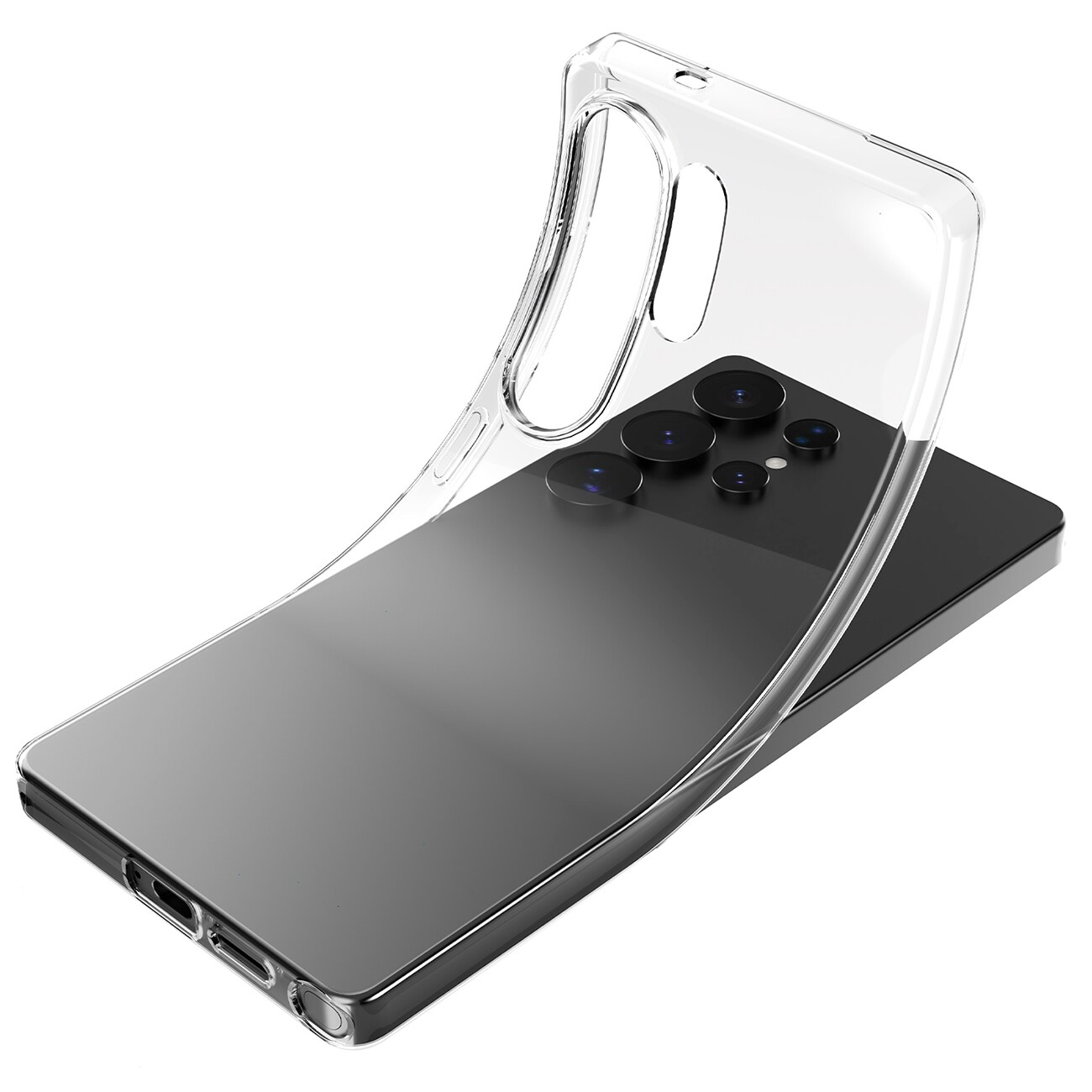 Puro Samsung Galaxy S25 Ultra 0.3 Nude skal, transparent, bild 2