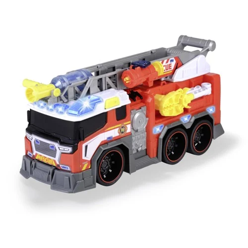 Dickie Toys 203307000, Brandbil, 3 År, AA, Svart, Blå, Röd, Vit, Gul