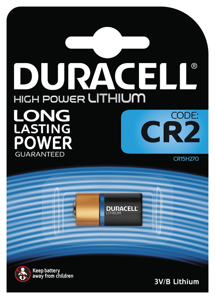 Batteri CR2 3V Duracell Ultra Photo, bild 3