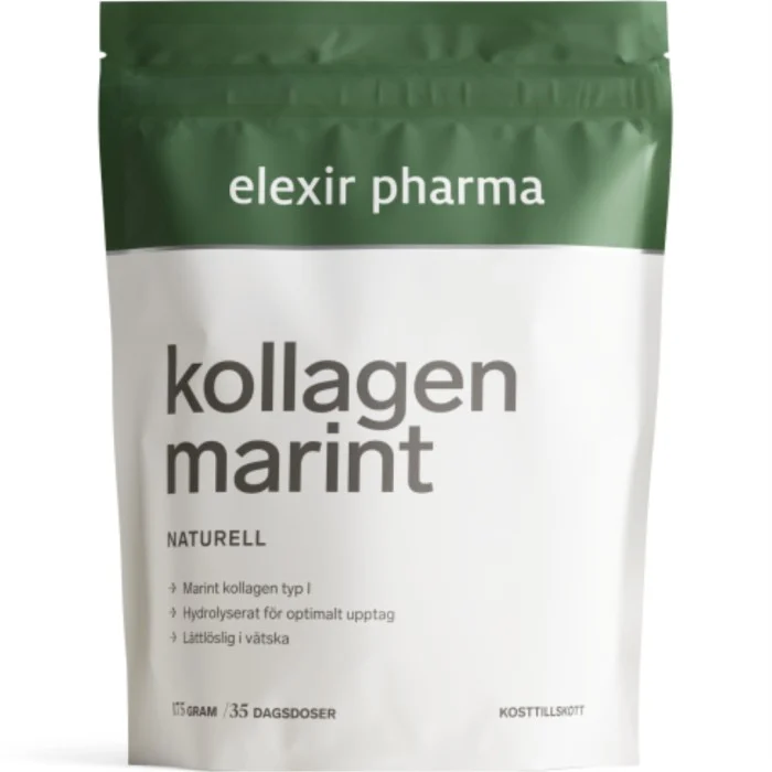Elexir Pharma Kollagenpulver, Marint 175 g