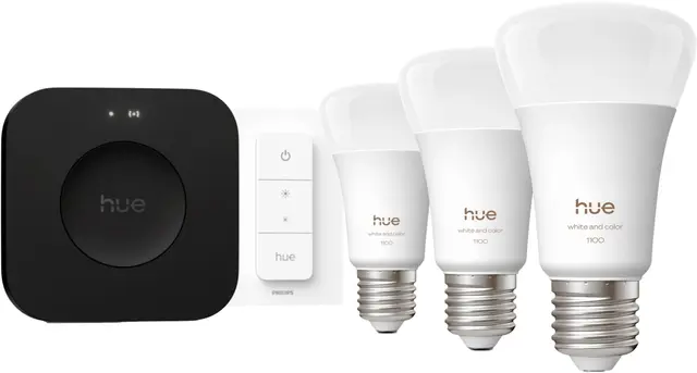 Philips Hue WCA smartlampa startpaket 8,1W A60 E27