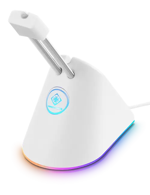 Deltaco Gaming Mouse Bungee Adjustable Spring Arm WA91 RGB Vit, bild 3
