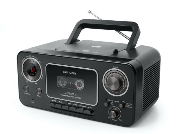 Muse M-182 RDC, Analog, FM, MW, Spelare, CD, CD-R, CD-RW, Repetera allt, Repetera en, LED
