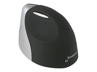 Evoluent Vertikal mus, Optisk, USB, Svart/Silver, bild 2