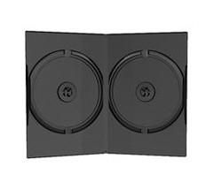 MediaRange BOX12, DVD-fodral, 2 diskar, Svart, Plast, 120 mm, RoHS