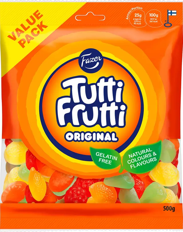 Fazer Tutti Frutti Original godis