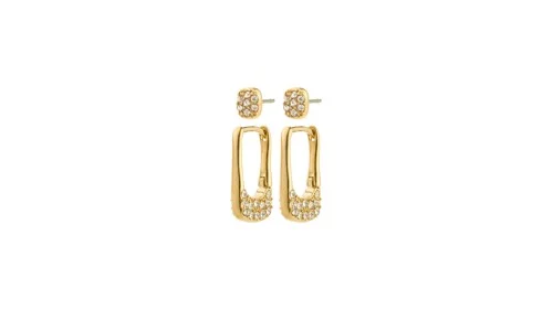 PILGRIM - INSTANT Earrings 2-in-1 Set - Gold-Plated - 5mm / 15mm, bild 3