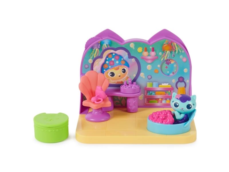 Gabby''s Dollhouse 6068286, Salong och spa, Gabby''s Dollhouse, 3 År, Multifärg, Plast