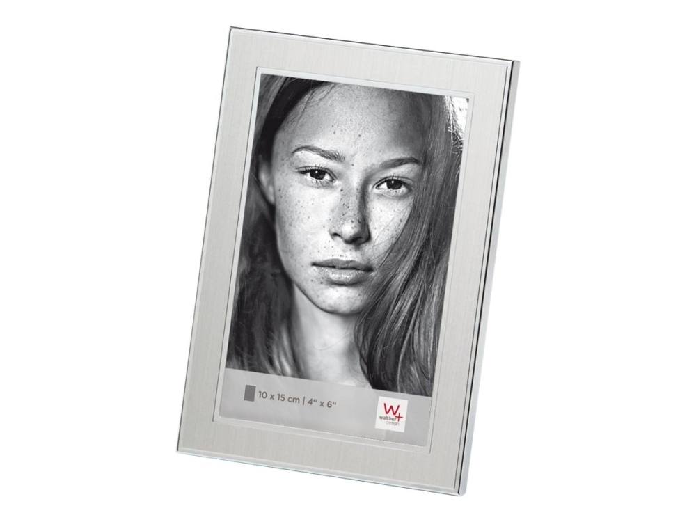 walther design Jazz - Fotoram - Designat för: 6x8 tum (15x20 cm) - metall - rektangulär