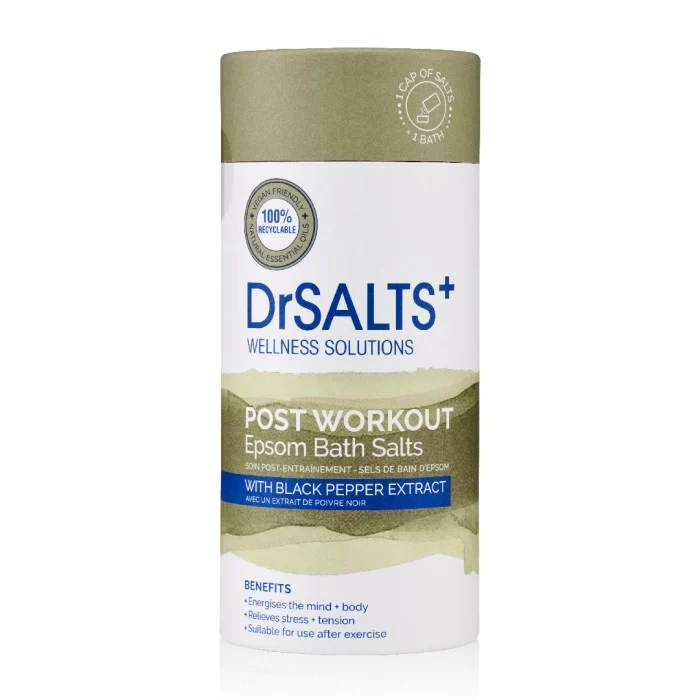 DrSALTS+ Post Workout Epsom Bath Salts 750 g