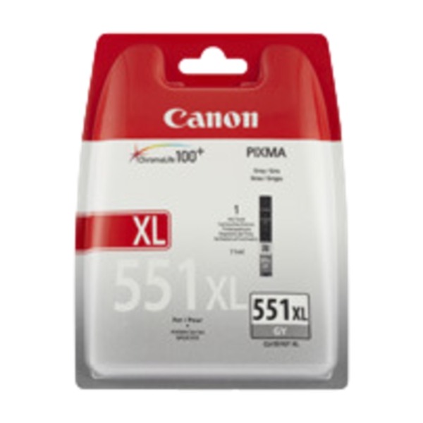 Canon CLI-551GY XL (grå), blisterpack