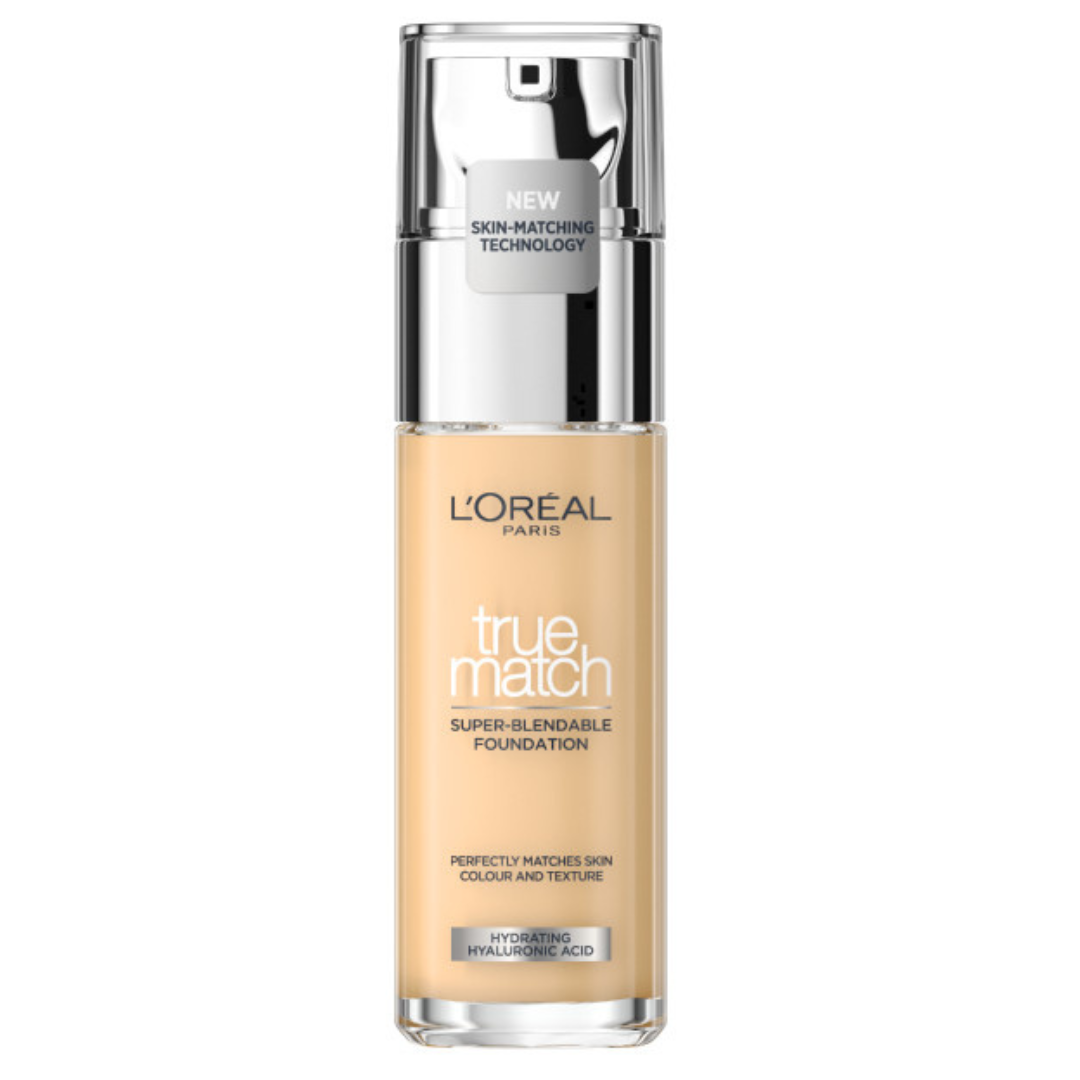 Loreal Paris True Match Super-Blendable Foundation With Hyaluronic Acid 1.N
