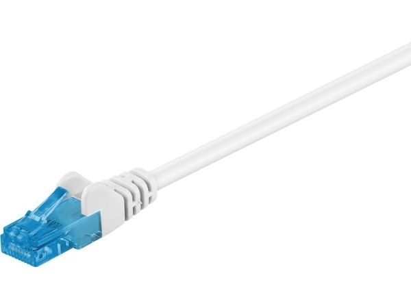 Halogenfri UTP-nätverkskabel Cat. 6a Vit 20 m
