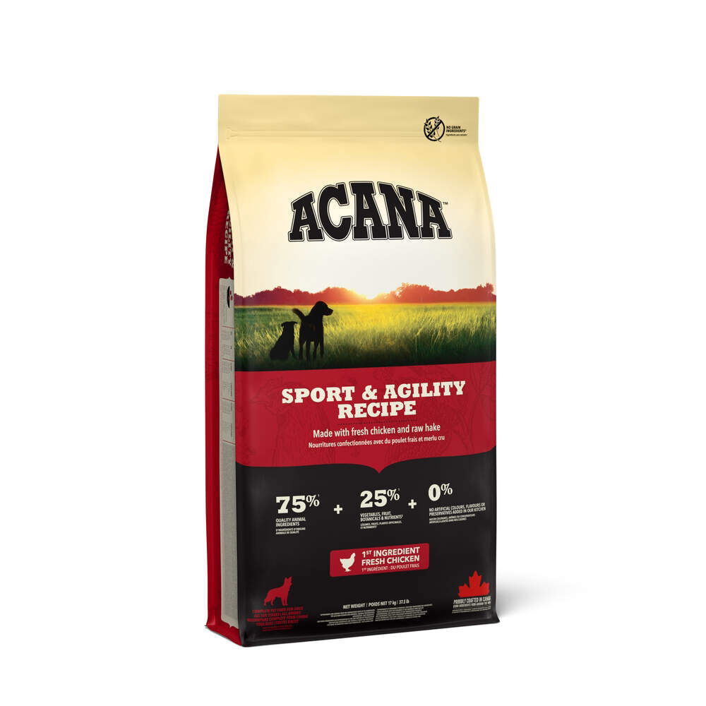 Acana Sport & Agility Torrfoder till Hund 17 kg