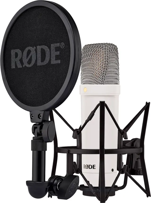 RØDE NT1 Signature Series-mikrofon, vit