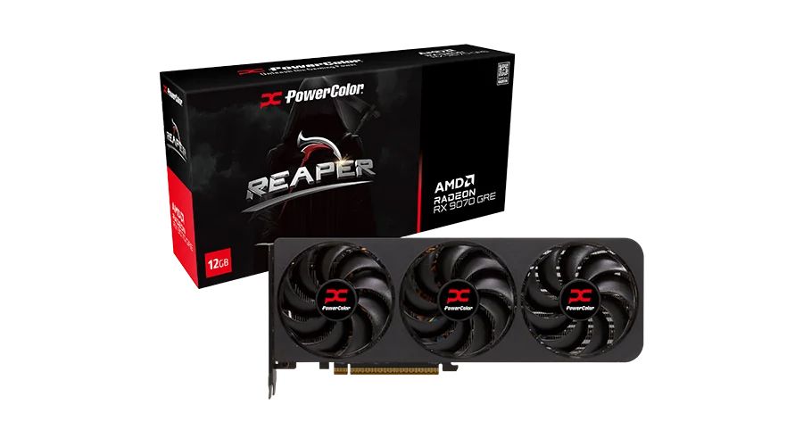 PowerColor Radeon RX 9070 GRE 12GB Reaper, bild 2