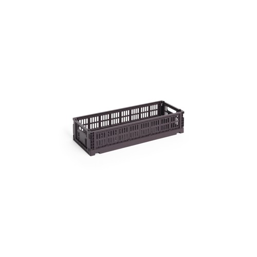 HAY - Colour Crate Mini Oblong Förvaringslåda (Bordeaux)