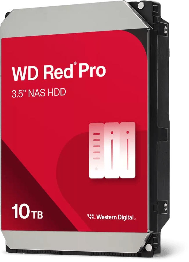 WD Red PRO 10TB 7200rpm 512MB (2025)
