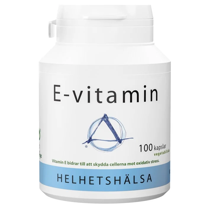 Helhetshälsa E-vitamin 40 mg 100 kapslar