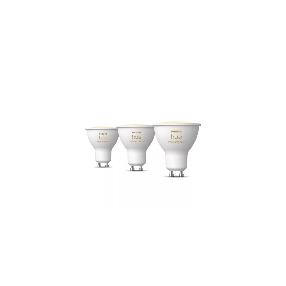 Philips Hue White Ambiance GU10 3-pack