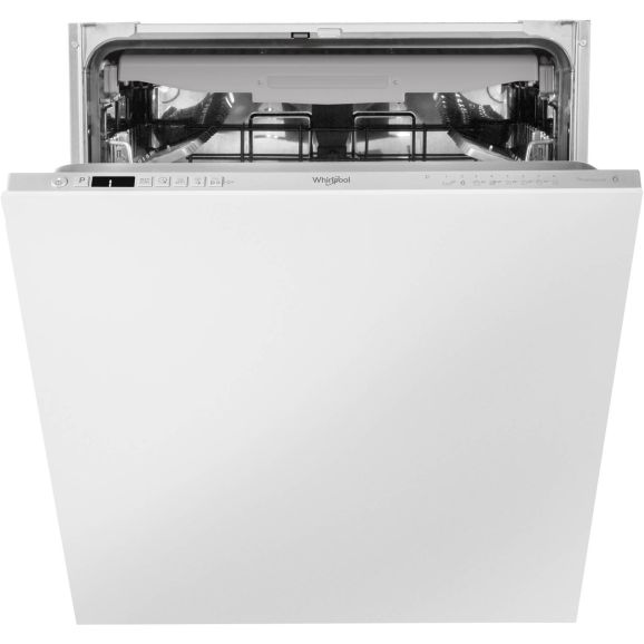 Whirlpool WIC 3C34 PFE S - Diskmaskin - inbyggd - Nisch - bredd: 60 cm - djup: 56 cm - höjd: 82 cm - silver