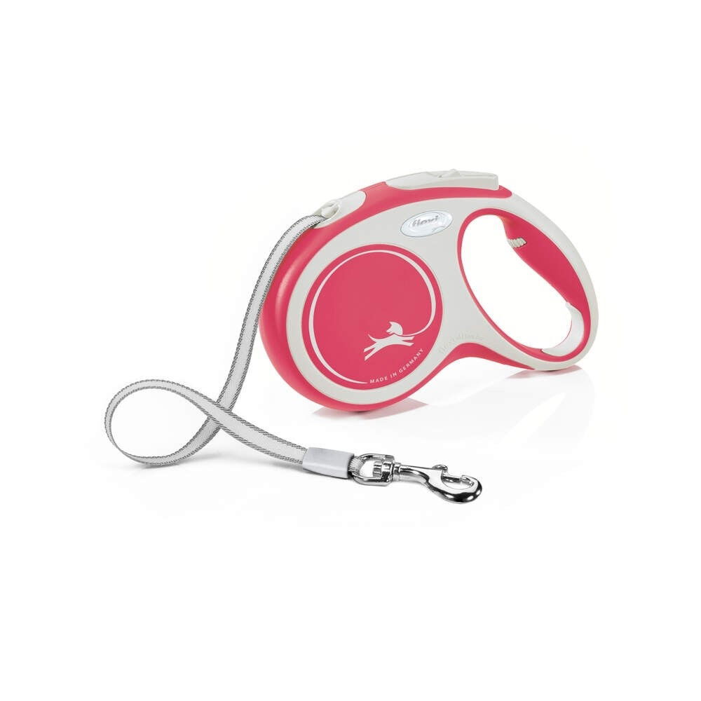 Flexi New Comfort Tape Medium 5 m Band/25 kg Röd