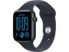 Apple Watch SE 3 GPS 44 mm midnatt aluminium, marinblå Sportband - M/L