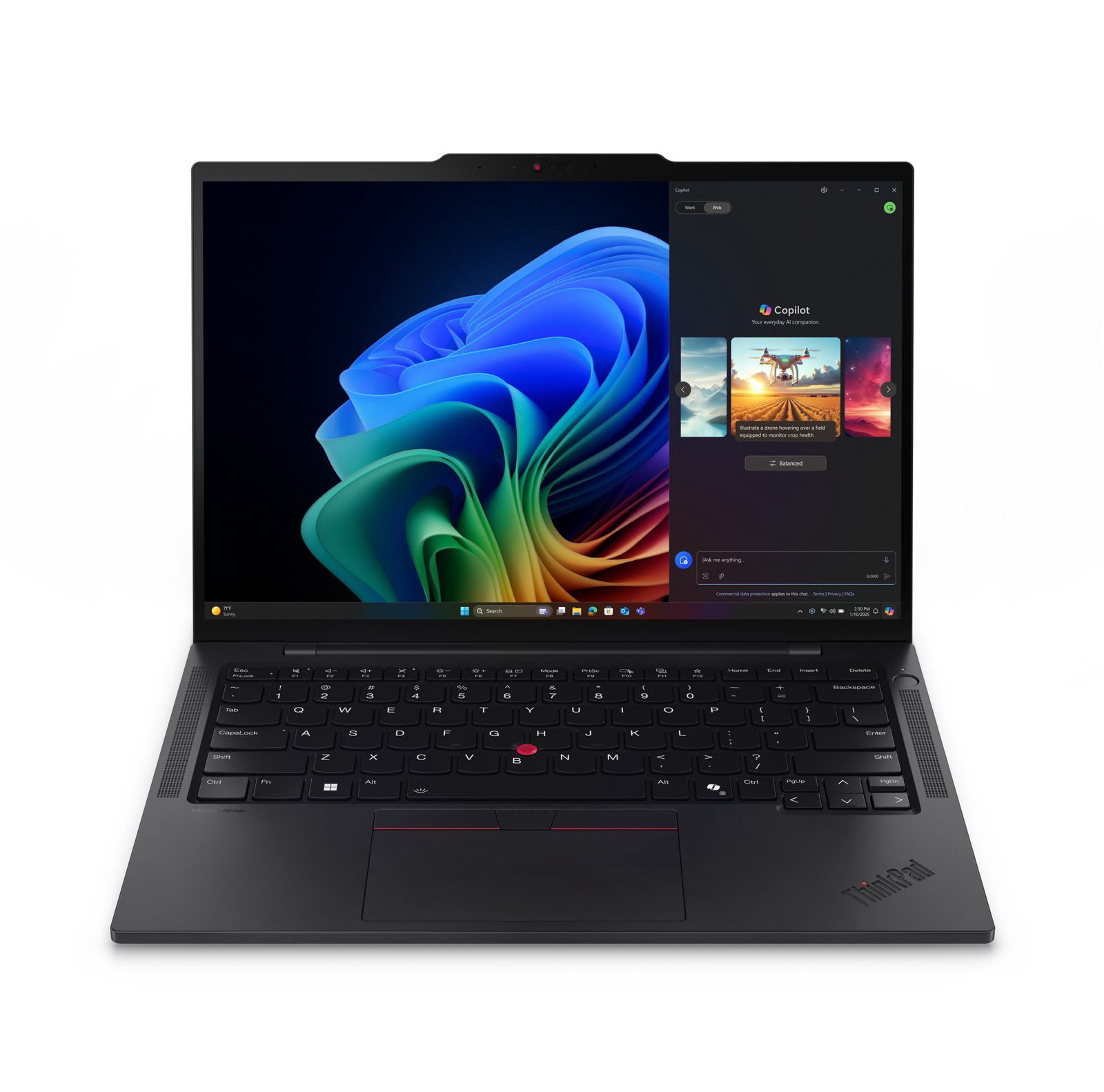 Lenovo ThinkPad T14s Gen 6 (Intel) Copilot+ PC, Intel Core Ultra 7, 35,6 cm (14), 1920 x 1200 pixlar, 32 GB, 1 TB, Windows 11 Pro