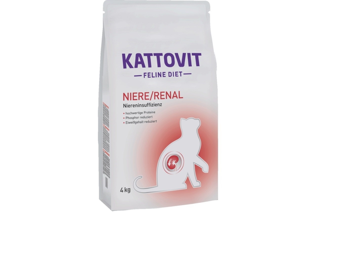 KATTOVIT Renal torrfoder för katt 4 kg