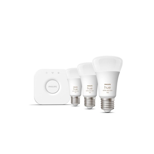 Philips Hue WCA 3 X 9W A60 E27 startpaket