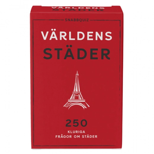 SnabbQuiz: Världens städer