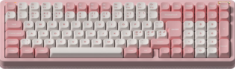 NuPhy Halo96 V2 Sakura Fizz with Lemon Switch, bild 4