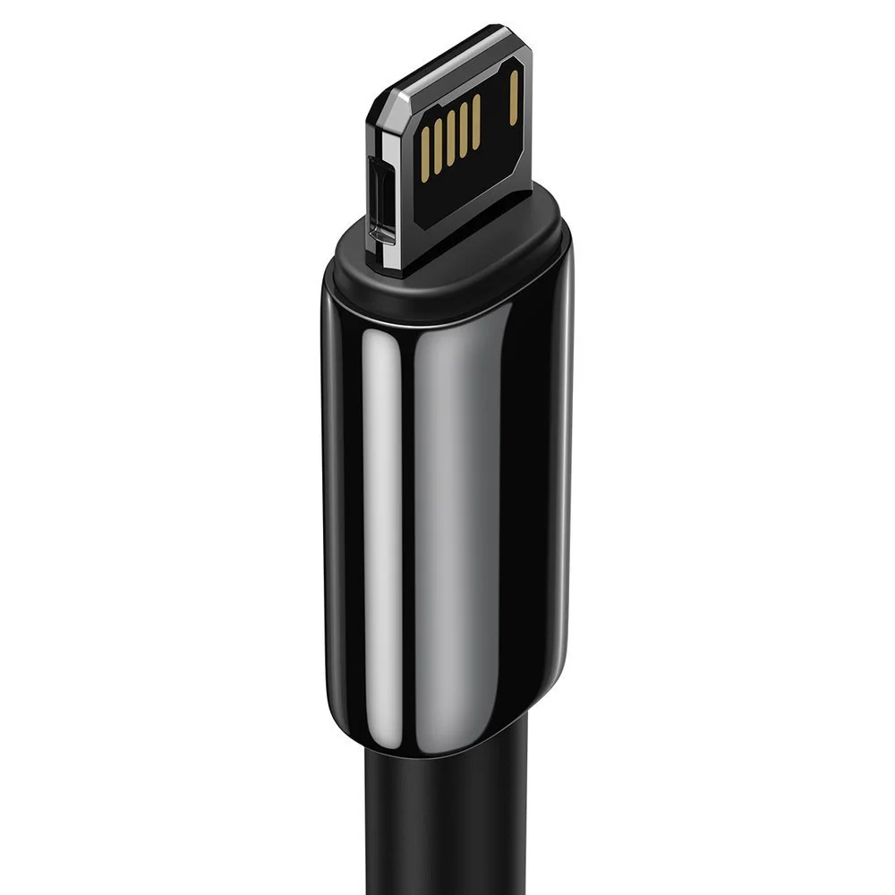 Baseus Tungsten USB - Lightning-kabel 2,4 A 1 m svart (CALWJ-01), bild 3