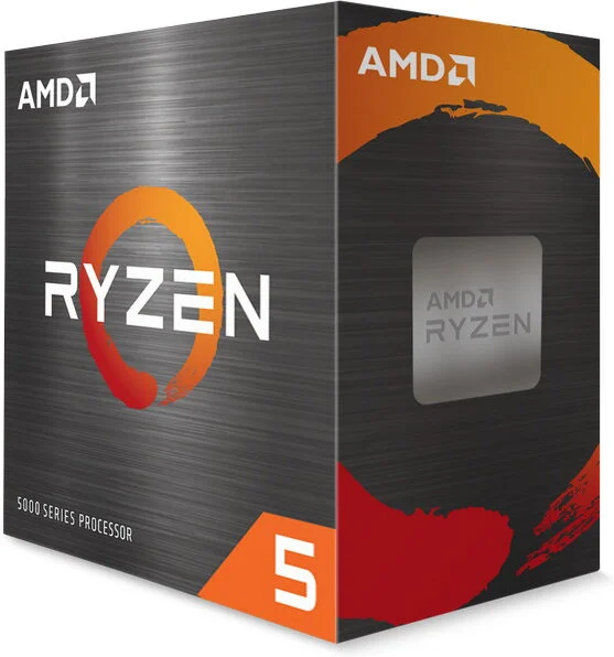 AMD Ryzen 5 5500 6-Core 12-Thread (65W), 3,6/4,2 GHz, 19 MB cache, Socket AM4, tray utan kylare, bild 3