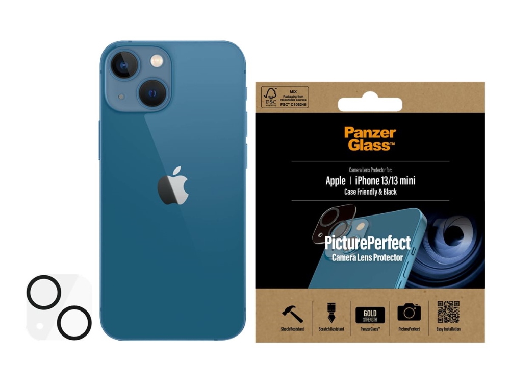 PanzerGlass iPhone 13/13 Mini kameraskydd