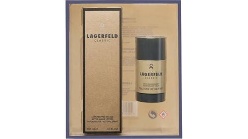 Karl Lagerfeld Classic Gift Set After Shave 100 ml, Deodorant Stick 75 g, bild 3