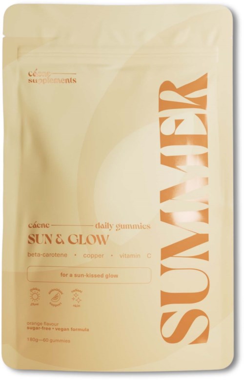 Caene Summer Sun & Glow Gummies 60 st, bild 3
