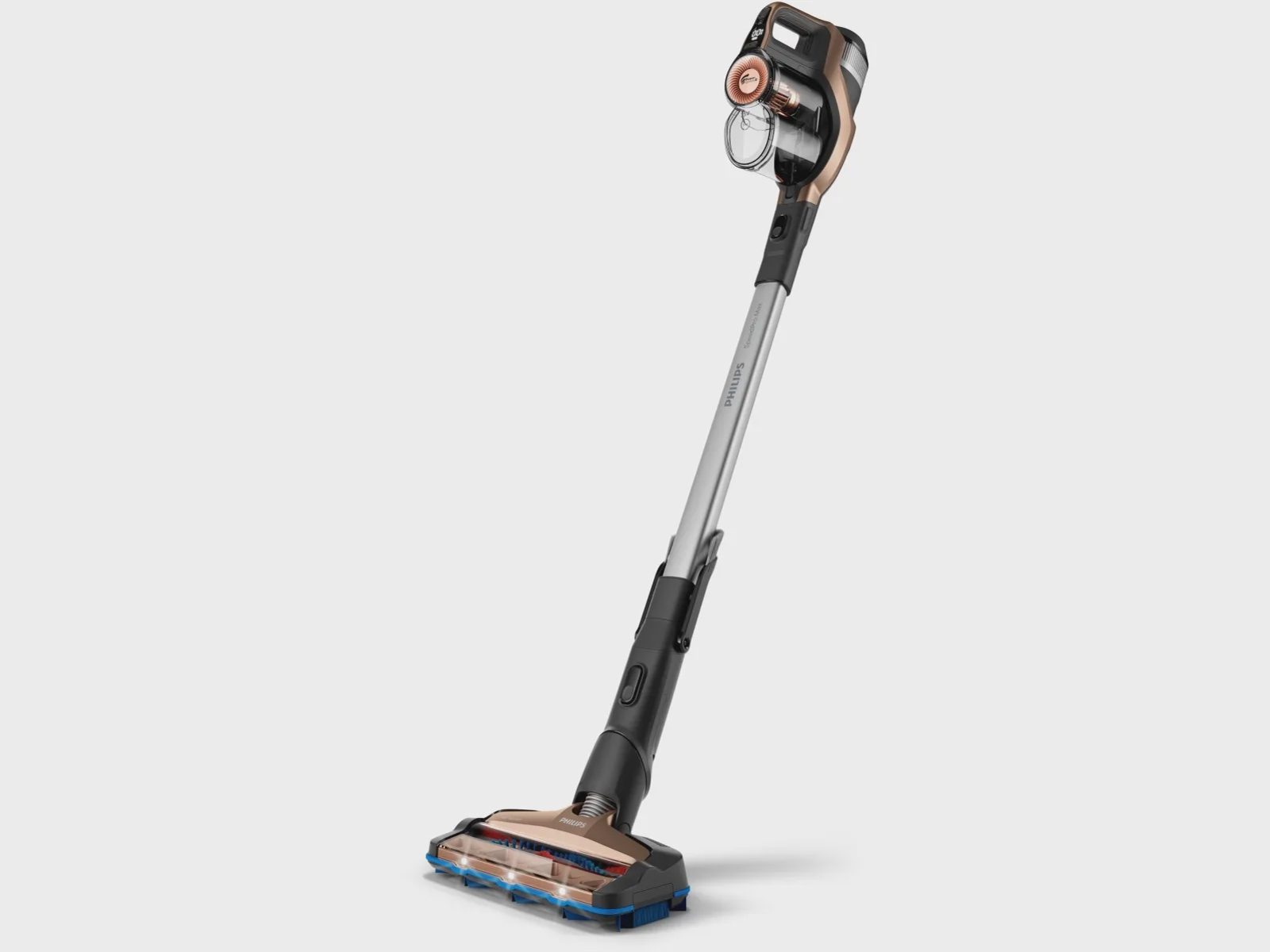 Philips SpeedPro Max FC6826/01 skaftdammsugare 25 V 0,6 L 2-i-1, ljus koppar