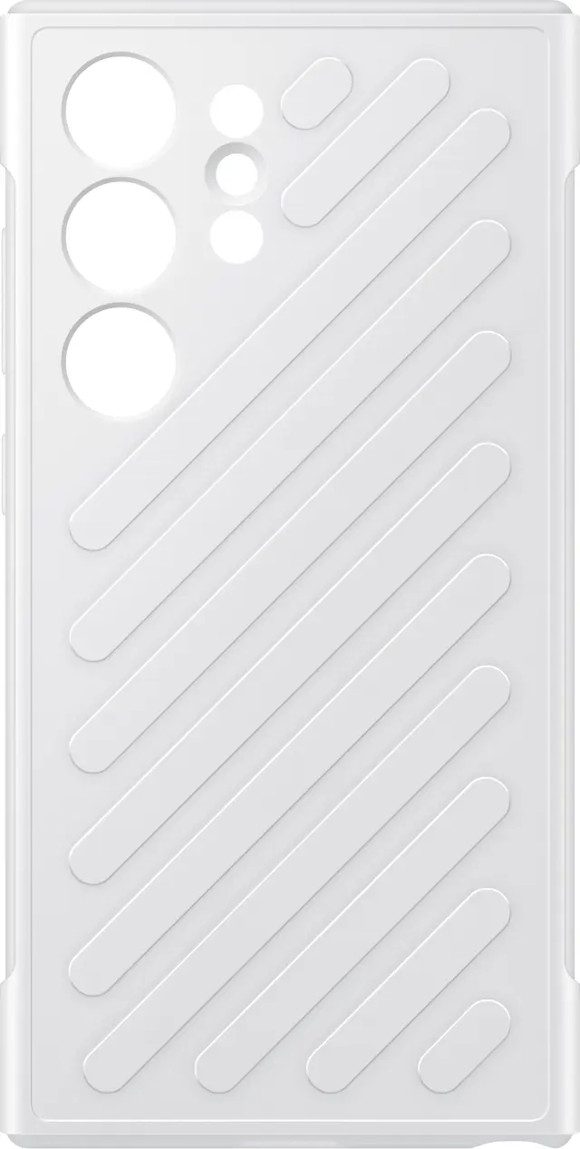 Samsung Galaxy S24 Ultra shield-fodral (grått)