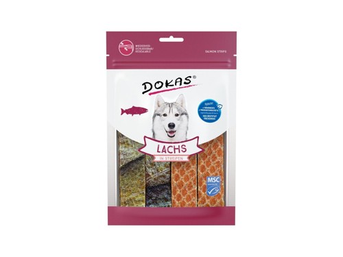 Dokas - Salmon Strips - 100gr, bild 2