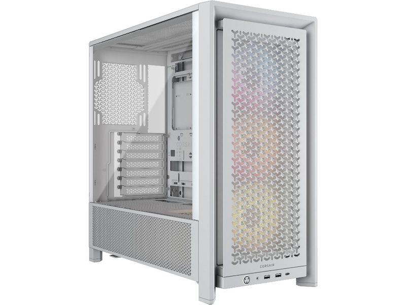 Corsair FRAME 4000D RS ARGB Mid-Tower PC-chassi (vitt), bild 5