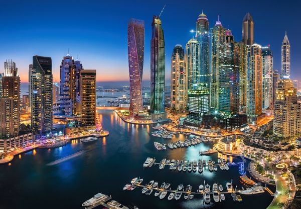 Castorland Skyscrapers of Dubai, 1500 styck, Stad, 9 År