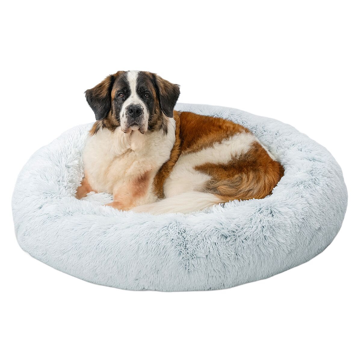 Best Friends by Sheri Donut Shag Hundbädd Vit XL