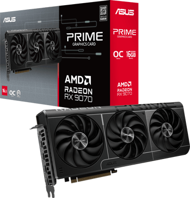 ASUS Radeon RX 9070 16GB Prime OC