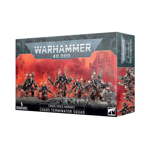 Warhammer 40K Chaos Space Marines - Chaos Terminator Squad