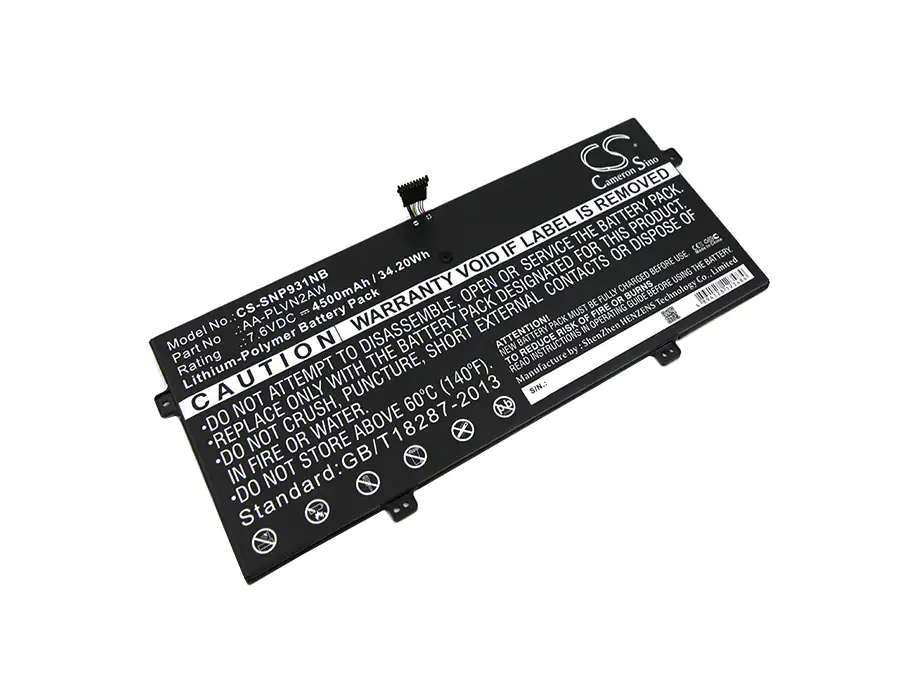 Batteri till Notebook, Bärbar dator för Samsung ATIV BOOK 9 12.2", NP930X2K m.fl.